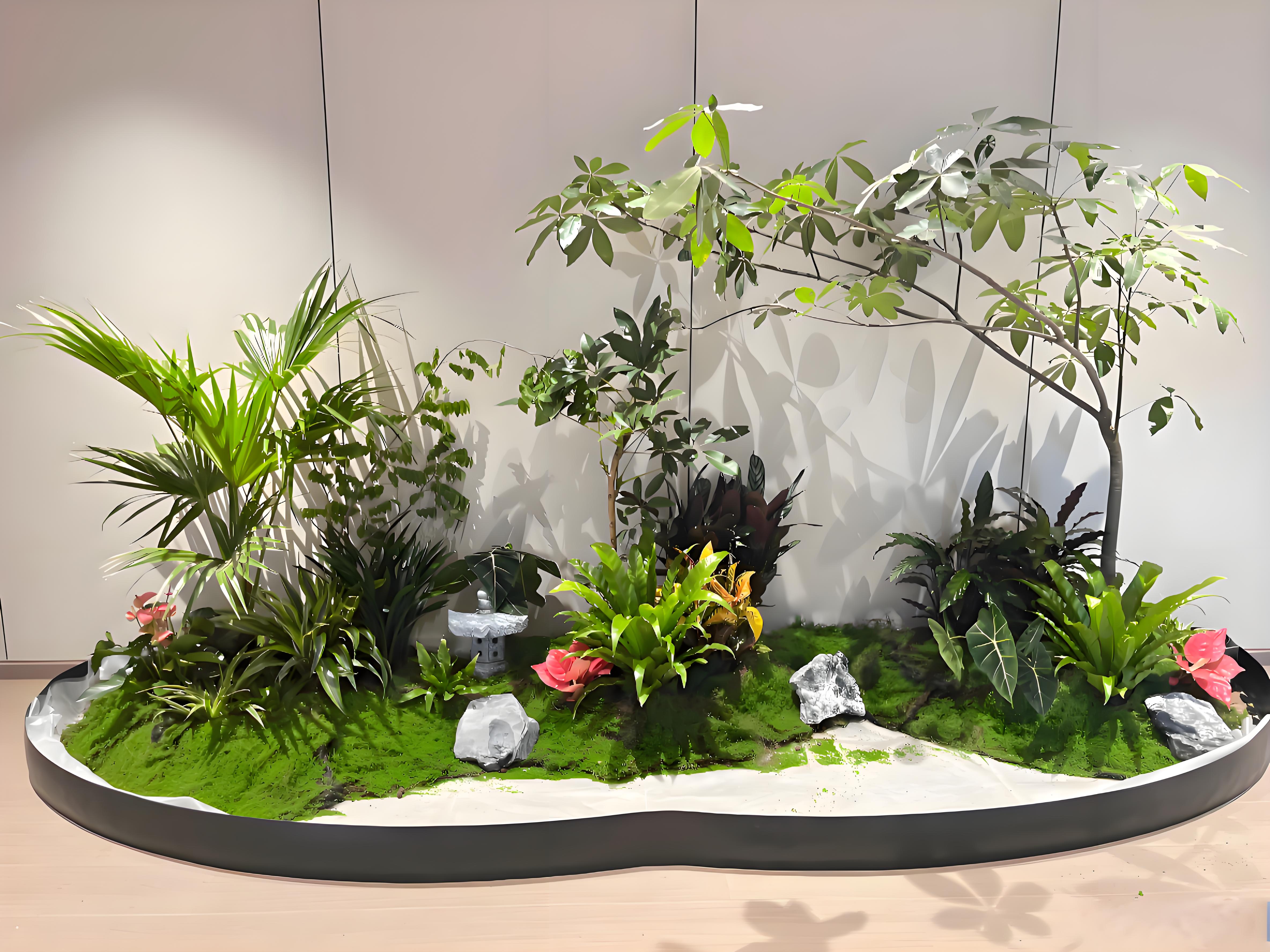 专业镇海盆景租摆，让绿植焕发生机